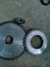 洛盈定制45#鋼4分08B5分10A6分12A有孔鏈輪成品10-30齒鏈條齒輪 非標鏈輪 曬單實(shí)拍圖