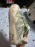 FILA 斐樂(lè)官方女鞋七夕送摩登斑斕鞋輕便回彈厚底復(fù)古板鞋白色休閑鞋 灰白/奶油黃綠-ML 36.5 曬單實(shí)拍圖