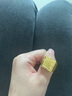 吉財(cái)運(yùn)黃金招財(cái)進(jìn)寶男士開口戒指999足金足銀霸氣馬到成功大展宏圖開口 包金1.2克招財(cái)進(jìn)寶戒指 曬單實(shí)拍圖