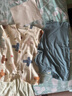 童泰（TONGTAI）嬰兒連體夏季薄款衣服無痕家居內(nèi)衣爬服TS42X485-DS梅藍73cm 曬單實拍圖