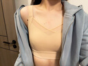 婷美內(nèi)衣女薄款大胸顯小美背收副乳防下垂無(wú)痕全罩杯文胸罩 裸感膚XL 曬單實(shí)拍圖