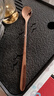 天喜（TIANXI）長(cháng)柄咖啡勺攪拌勺加長(cháng)把甜品勺子精致杯子用牛奶攪拌棒嬰兒奶粉勺 玫瑰金18cm/單支裝 曬單實(shí)拍圖