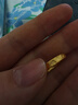 周生生永系列 愛心足跡 素圈 黃金戒指 足金開口戒 78037R計(jì)價(jià) 3.15克(含工費(fèi)100元) 曬單實(shí)拍圖