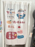 卡緹倫置物架貨架遮擋簾柜子防塵免打孔滑軌遮擋布簾廚房雜物遮丑簾子 努力的你-免打孔滑軌 80*140cm（送免打孔滑軌） 曬單實(shí)拍圖