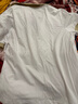 啄木鳥(niǎo)棉短袖t恤女2025年夏裝新款時(shí)尚POLO衫寬松顯瘦薄款上衣 白色-純·棉 L 碼建議100-120斤 曬單實(shí)拍圖