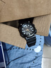 卡西歐（CASIO）男表G-SHOCK S810系列學(xué)生戶(hù)外運動(dòng)石英中性表雙顯女表情侶表 太陽(yáng)能表；AQ-S810W-1B 曬單實(shí)拍圖