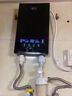 新飛即熱式電熱水器速熱式家用淋浴恒溫變頻工地宿舍衛生間快速小型洗澡機免打孔神器免儲水淋浴器 6500W 6.5K黑色四鍵升級恒溫款線(xiàn)盒＋遙控 熱式 曬單實(shí)拍圖