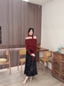 NINE WEST玖熙瑪麗珍鞋女2025春季新款珍珠優(yōu)雅平底單鞋小香風女鞋 黑色反絨鞋面 35 (225mm) 曬單實拍圖