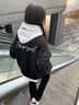 卡圖弛美式hiphop飛行員夾克男女春秋季寬松高街vibe潮牌棒球服外套衣服 黑色 XL 曬單實拍圖