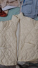 啄木鳥品牌女裝羽絨棉服短款棉衣棉襖2024冬季新款立領(lǐng)顯瘦百搭保暖外套 米白色 XL 【120-135斤】 曬單實(shí)拍圖
