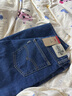 Levi's?SilverTab?25春夏新款女士美式復(fù)古時(shí)尚寬松直筒牛仔褲 藍(lán)色 29 (28) 曬單實(shí)拍圖