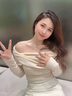 迪后（Dirholl）強(qiáng)光珍珠海藍(lán)寶項(xiàng)鏈女鎖骨鏈輕奢年輕生日情人節(jié)禮物送女友老婆 淡水珍珠碎銀幾兩珍珠項(xiàng)鏈 曬單實(shí)拍圖