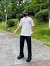 安踏（ANTA）運(yùn)動(dòng)套裝男t恤短袖速干長(zhǎng)褲衛(wèi)褲衣服褲子服飾男士夏季跑步休閑服 純凈白/基礎(chǔ)黑【整套速干】 XL 曬單實(shí)拍圖