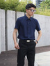 GXG男裝【涼感免燙】簡(jiǎn)約商務(wù)男襯衫通勤正裝襯衣 2025夏季新品 深藏青 L 曬單實(shí)拍圖