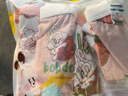 巴布豆（BOBDOG）寶寶內(nèi)褲 女童100%純 棉全四角小童2歲3嬰兒短褲平角小女孩 100棉-綿柔-4條平角-胡蘿卜小兔 120 曬單實拍圖