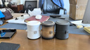 萬(wàn)仟堂（Edenus）旅行茶具  陶瓷功夫茶具套裝 快客杯 便攜布包 君子之交 星砂釉 曬單實(shí)拍圖