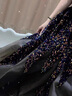 卡悠萊（KAYOULAI）高中生十八歲成人禮服女抹胸晚長(cháng)裙高級感宴會(huì )輕奢名媛高端主持人 紅色短袖 M 均碼 曬單實(shí)拍圖