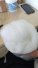 皓梵潔棉花填充棉填充物手工pp棉diy抱枕芯絲棉玩偶娃娃玩具枕頭蓬松棉 PP填充棉-無熒光（200克） 曬單實拍圖