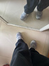 NEW BALANCE NB574官方男鞋女鞋情侶鞋夏季透氣網(wǎng)鞋拼接復(fù)古潮流休閑運(yùn)動鞋 灰色 U574UL2 41.5 腳長26 曬單實(shí)拍圖