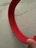 聚創(chuàng  )麒寵物狗狗項圈可調節小中大型犬泰迪金毛項圈泡棉狗頸圈狗脖套不傷 紅色 L號[約20-40斤][脖圍37-47cm] 曬單實(shí)拍圖