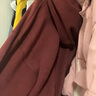 百圖betu女裝冬季新款衛衣連帽抽繩字母刺繡寬松短款衛衣2411X07 梅子色 L 曬單實(shí)拍圖