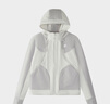 FILA FUSION斐樂潮牌梭織外套女2025新款時尚休閑拼色連帽上衣 默魅灰-DY S 160/80A/S 曬單實拍圖