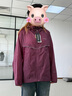 探路者（TOREAD）原紗防曬衣防曬服戶(hù)外超輕透氣干爽遮陽(yáng)男女通款皮膚衣2025新款 烏梅紫 【男女通款】 L 曬單實(shí)拍圖