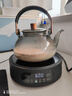 憶壺茶（YIHUTEA）蒸煮茶壺電陶爐加熱煮茶器玻璃泡茶壺家用燒水壺茶具套裝圍爐煮茶 【升級數顯】1500W爐+壺 900ml 曬單實(shí)拍圖