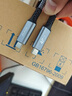 值計USB4數據線(xiàn)10G 雷電4/3Type-c全功能4K投屏PD100W 蘋(píng)果15筆記本電腦硬盤(pán)盒連接線(xiàn) 0.5米ZL-U4005C 曬單實(shí)拍圖