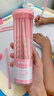 創(chuàng  )京懿選洞洞鉛筆小學(xué)生一年專(zhuān)用二年安2B鉛筆握姿幼兒園初學(xué)者特粗大三角HB2比練字考試涂卡非筆 2B12支裝 粉色 常規款 2B/HB 曬單實(shí)拍圖