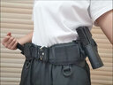 詠穎（YTYIN）戰術(shù)腰帶快拆男八件套帶裝備戶(hù)外多功能腰封尼龍內腰帶特種監獄 腰帶+腰封+包+3個(gè)配件 黑 曬單實(shí)拍圖