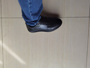 愛步（ECCO）【JD物流直達(dá)】戶外休閑鞋男百搭透氣真皮皮鞋秋季男鞋潮鞋雅仕 01001-黑色 43 曬單實拍圖