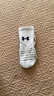 安德瑪（Under Armour）籃球襪（三雙裝）跑步羽毛球運動(dòng)襪子男女吸汗四季毛巾棉襪 白色M 曬單實(shí)拍圖