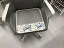駱易家（Lorica）夏季冰藤坐墊久坐四季通用涼墊冰墊椅子涼席墊子屁股墊透氣椅墊 國色芳華-灰色【天然藤條+冰絲】 定制尺寸LOGO（歡迎聯(lián)系） 曬單實(shí)拍圖