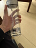 水宜生純鈦杯玻璃杯雙層高檔抑菌弱堿養(yǎng)生杯水晶杯男士商務(wù)防燙辦公訂制 鈦晶銀380ml 曬單實(shí)拍圖