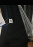 真維斯（JEANSWEST）T恤男2025春夏季純棉簡約純色男士打底衫長袖T恤男黑色L 曬單實(shí)拍圖