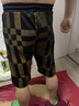 菲尼東爵歐洲站刺繡短褲男夏季新款潮牌薄款休閑運(yùn)動(dòng)男士時(shí)尚五分褲子 深棕色 XL 曬單實(shí)拍圖