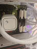九州風(fēng)神（DEEPCOOL）冰元素360CPU水冷散熱器(ARGB幻彩冷頭/神光同步風(fēng)扇/低噪水泵/多平臺安裝/LE720) 冰元素240白ARGB 曬單實(shí)拍圖