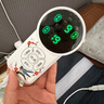 天顓德國鹽袋熱敷包電加熱艾草艾灸海鹽袋粗鹽肩頸腰部全身腿膝 【全配置禮盒紫】12檔溫控 曬單實拍圖