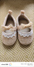 米嘟爾春秋新生嬰兒0-1歲6-12個(gè)月女寶寶百天周歲小香風(fēng)棉布公主學(xué)步鞋 諾-米色(香香風(fēng)單鞋) 11 S 內長(cháng)10.5cm 建議0-5個(gè)月寶寶 曬單實(shí)拍圖