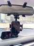 樂蕾迪 車載支架掛后視鏡汽車內(nèi)用導(dǎo)航記錄儀懸掛手機(jī)架卡扣 黑色 曬單實(shí)拍圖