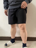 安踏泳褲男防尷尬水陸兩用游泳褲泳鏡近視泳帽三件套男士泳衣游泳裝備 黑色短褲雙層泳褲 XL (170-175cm/65-75kg) 曬單實拍圖