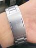 華為手表原裝表帶WATCH3/4鈦金屬快拆表鏈GT4/GT3 Pro鋼表帶腕帶 三格鏈式【鈦金屬】鈦灰表帶22mm 22mm 曬單實(shí)拍圖