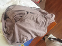 nest designs嬰兒竹輕盈竹纖維彈力嬰兒爬服長(cháng)袖和尚新生兒寶寶包屁衣連體衣 漿果紫-和尚衣款 73cm （建議身高66-75cm） 曬單實(shí)拍圖
