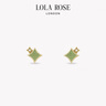 LOLA ROSE羅拉玫瑰閃星系列耳釘女耳環(huán)耳飾生日禮物節(jié)日禮物送女友 LR60104-東陵玉 曬單實拍圖