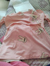 孕婦睡衣女月子服夏季薄款產(chǎn)后純棉產(chǎn)婦哺乳口孕期春秋家居服套裝 8068#蝦粉兔頭 L100-120斤 曬單實(shí)拍圖