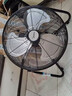 美的（Midea）趴地扇大功率工業(yè)扇家用臺式電扇坐地爬地扇工廠商用金屬扇大風(fēng)力 【18吋金屬扇葉 四檔可調(diào)】 曬單實拍圖