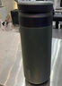 帕丁頓熊316不銹鋼保溫杯高檔商務(wù)帶過(guò)濾泡茶杯子男生水杯禮品杯 墨綠+杯刷 400ml 曬單實(shí)拍圖