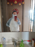 Simboo2025新款夏季upf50+防曬衣女披肩薄款防紫外線防曬服運動外套上衣 KY1777S霜云白/淺蘭灰-女 L 曬單實拍圖