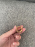 吉財運金包銀寬光面活口黃金戒指男士999足金足銀泥鰍背戒子送老公禮物 包金2.2克黃財神戒指總重約12克 曬單實(shí)拍圖